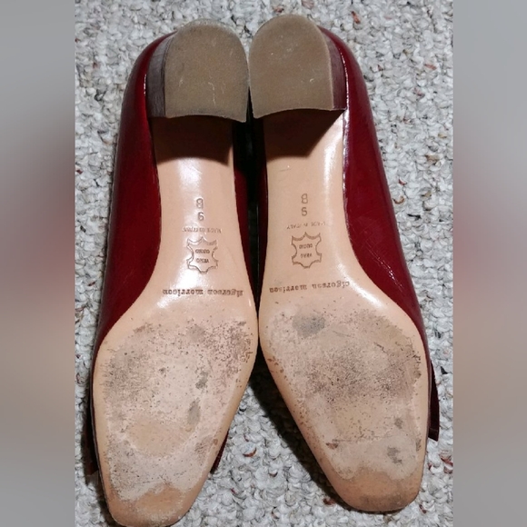 Sigerson Morrison red leather pumps - Picture 8 of 12